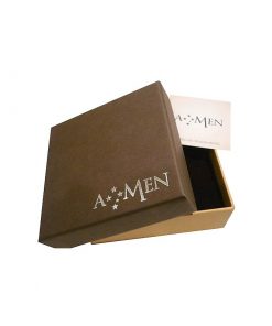 A-MEN novità collezione ROSARIO: Bracciale doppio giro di cristalli in ARGENTO 925 oro rosa con CROCE, BRMFRG