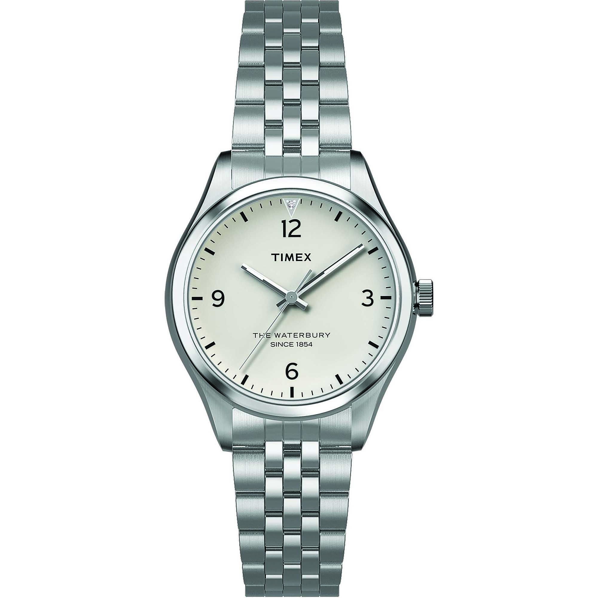 TIMEX: Orologio donna solo tempo della collezione WATERBURY bracciale in acciaio, TW2R69400