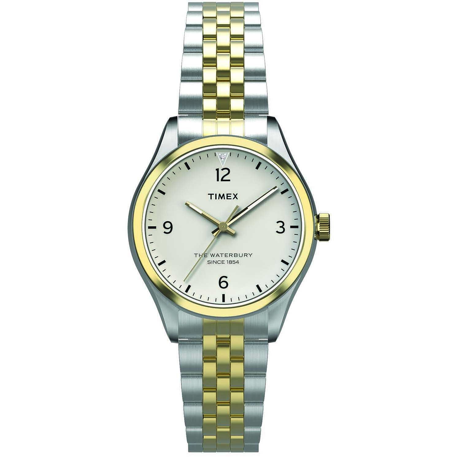 TIMEX: Orologio donna solo tempo della collezione WATERBURY con bracciale in acciaio, TW2R69500