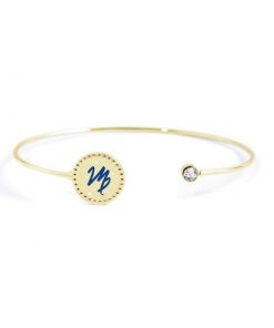 Bracciali segni zodiacali acciaio pvd oro Time To Marlù