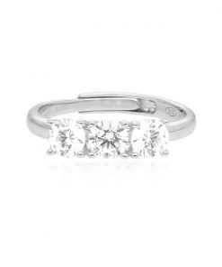 Anello Zircone Trilogy Mabina