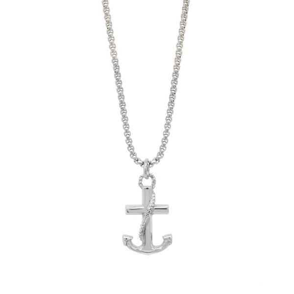 Collana Acciaio Ancora ChiMiAma